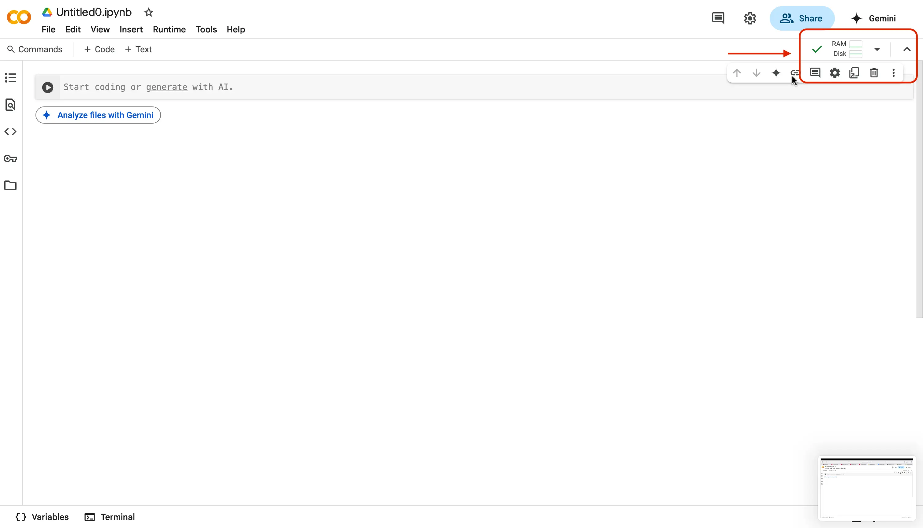 Connecting to a hosted runtime
