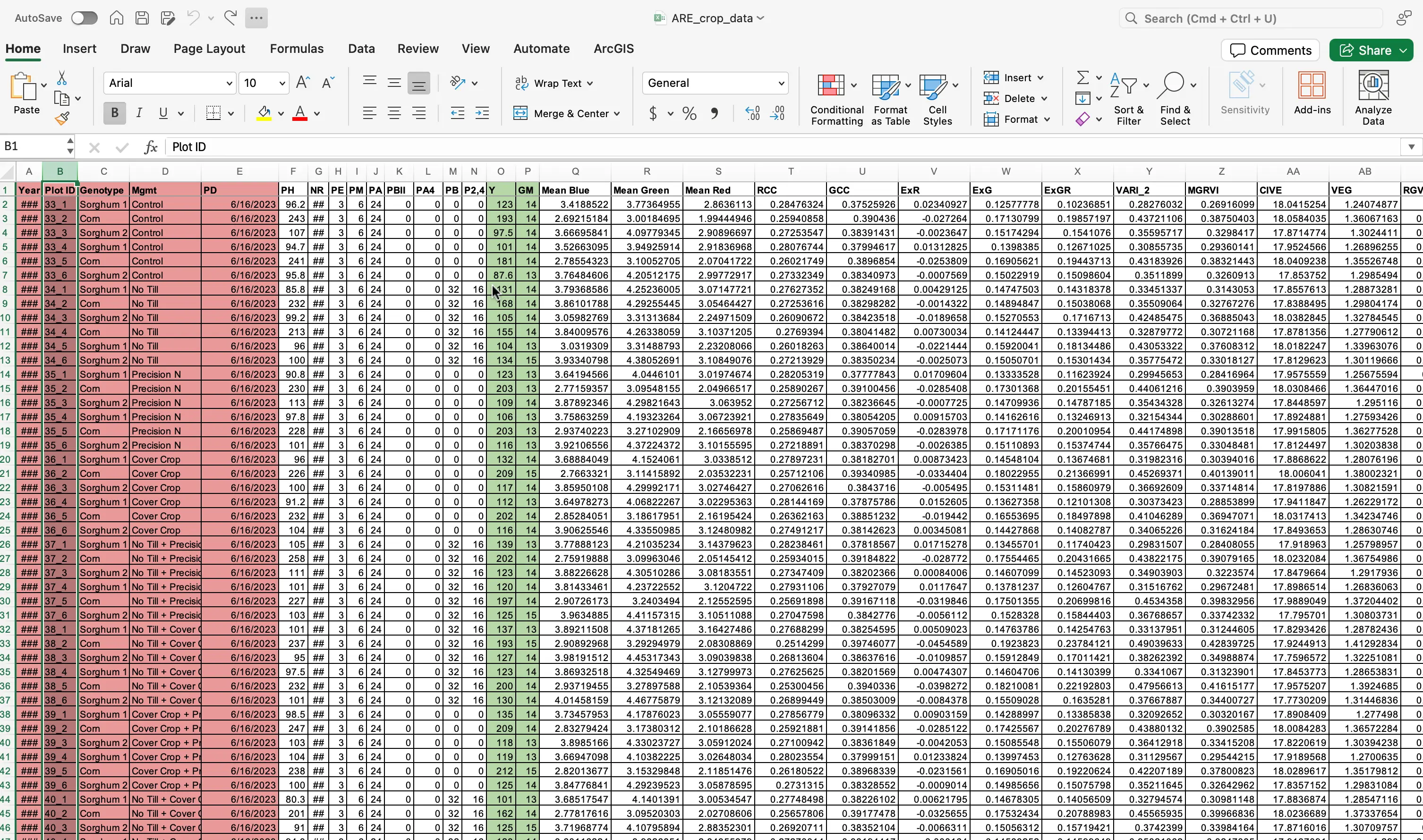 Viewing file in Excel 