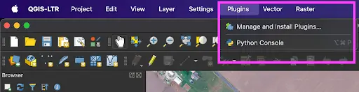 Finding the Plugins tab